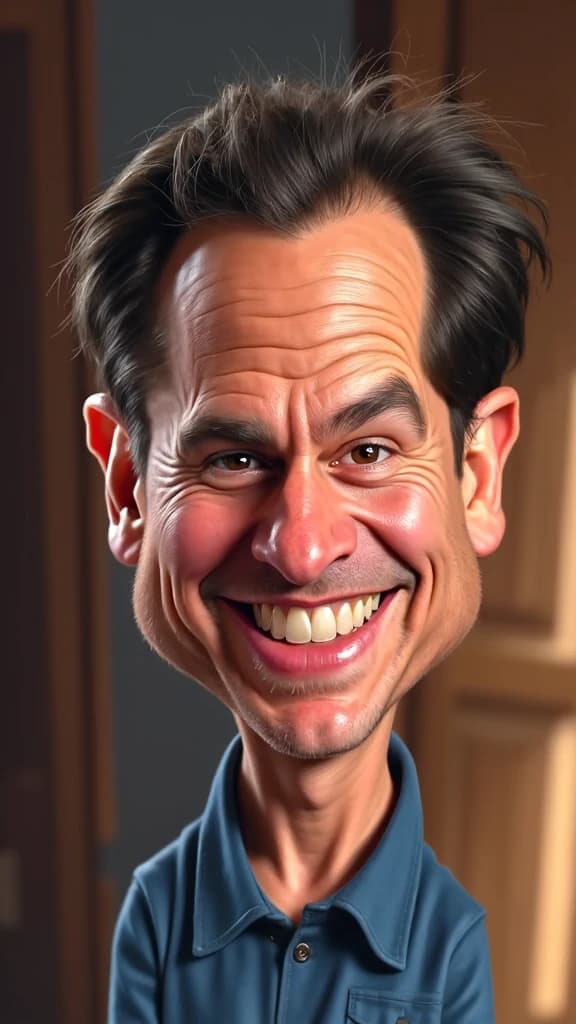 Steve's Epic Frustration: A Minecraft 3D Cartoon Close-Up
