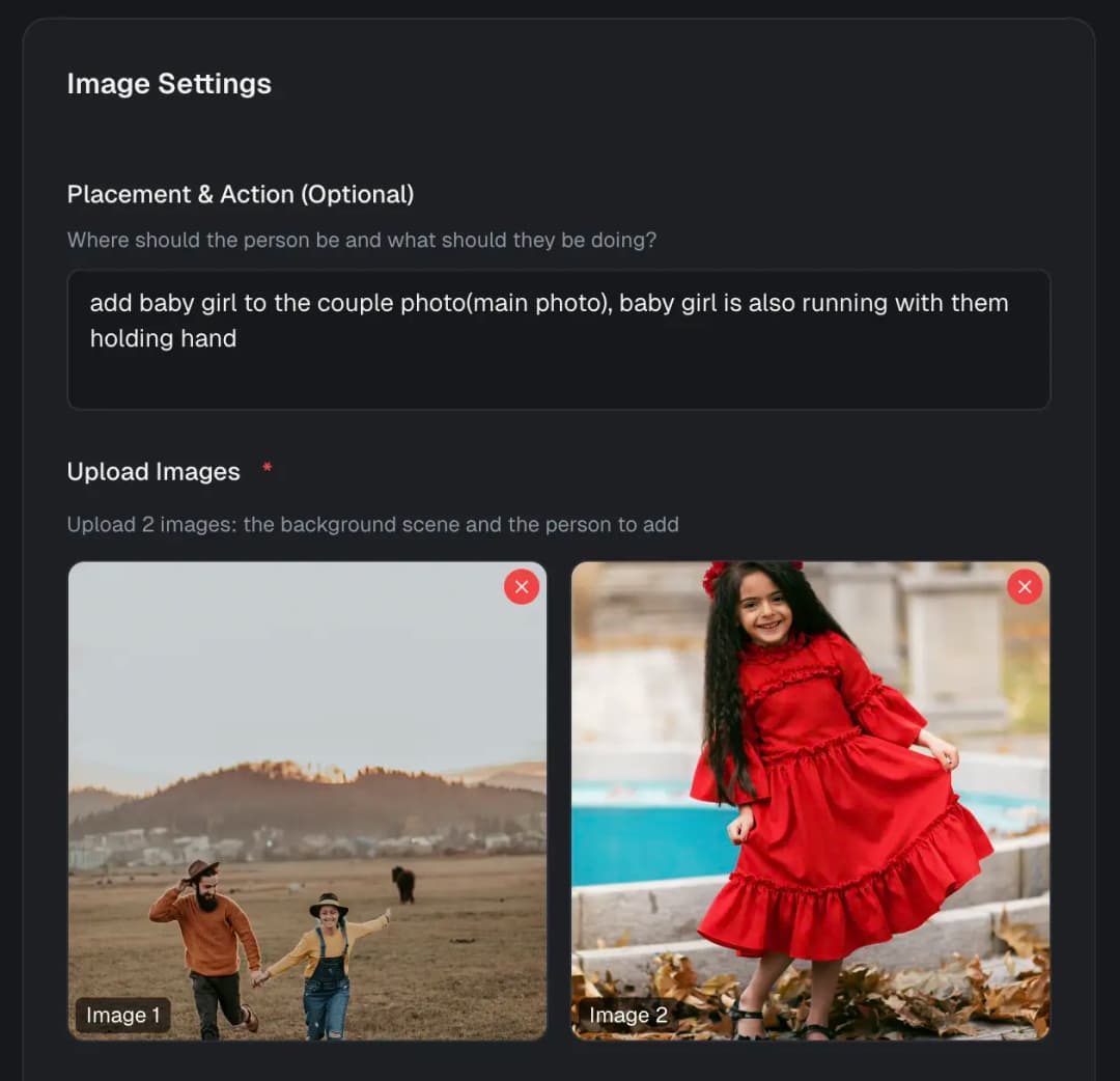 Describe Placement (Optional)