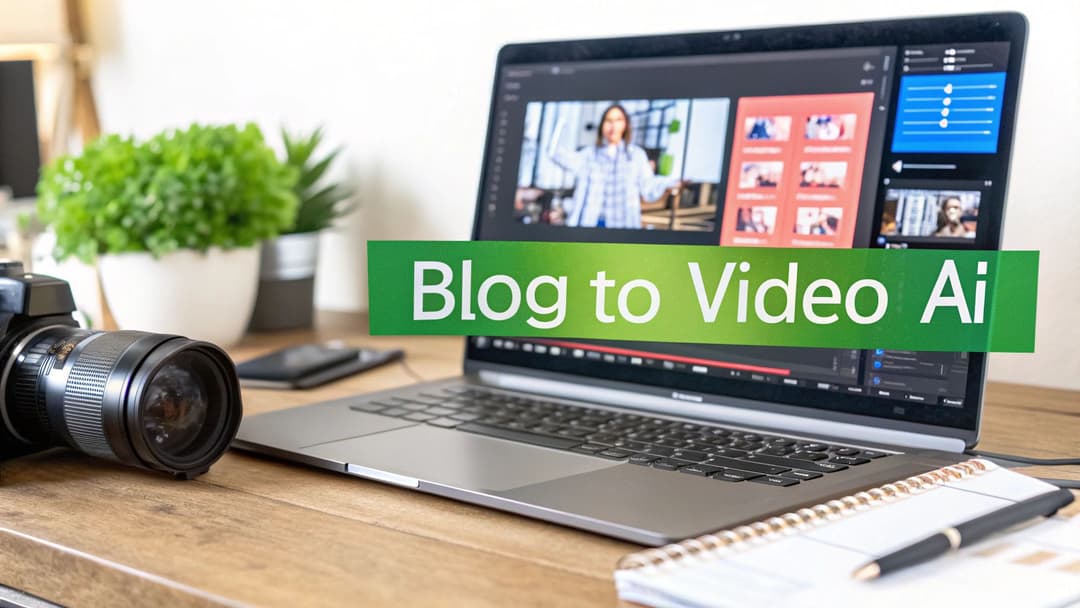 Blog Post to Video AI A Practical Guide to Repurposing Content