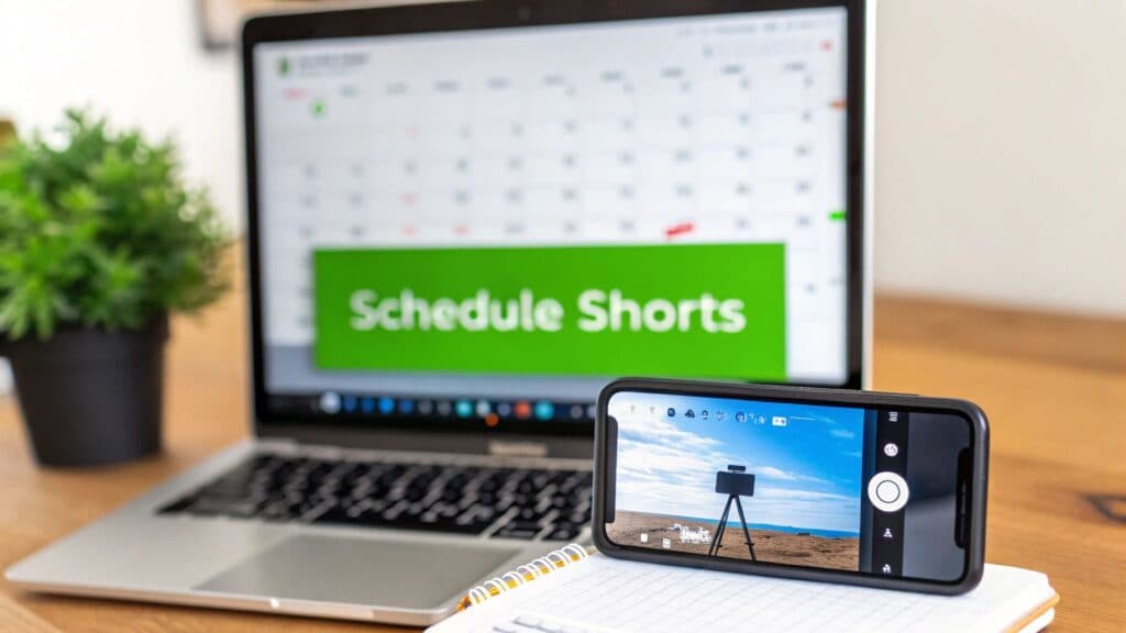How to Schedule YouTube Shorts for Consistent Channel Growth