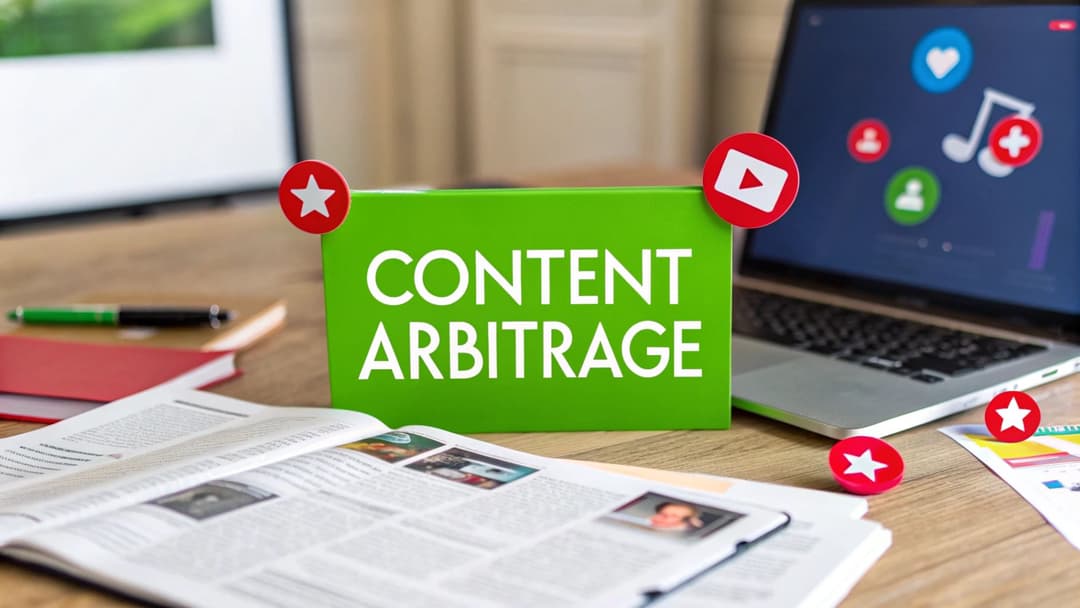 Content Arbitrage: How to Profit from the Gap Between Written and Video Content